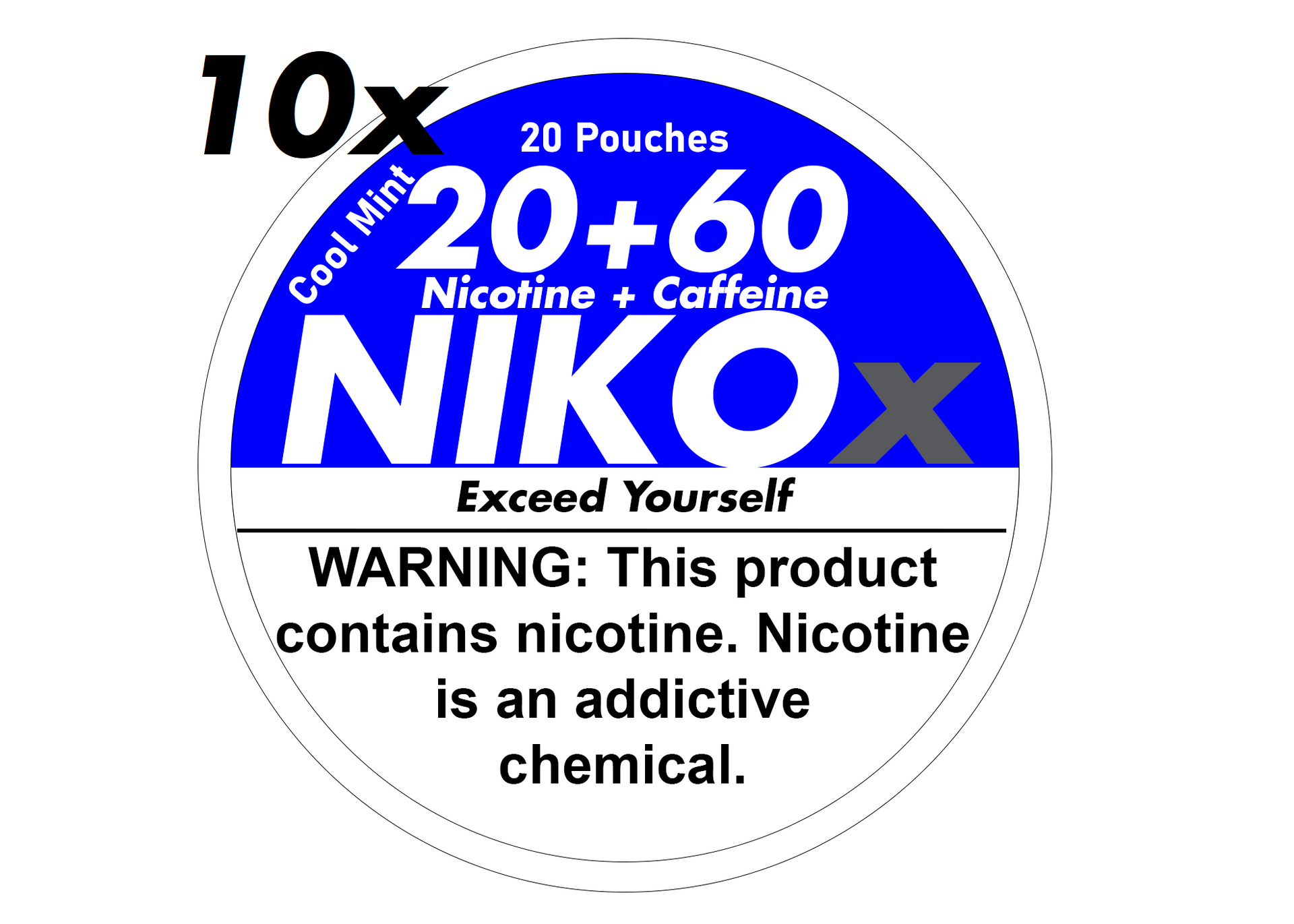 10x NIKOx Cool Mint 20+60 – NIKO Exceed Yourself