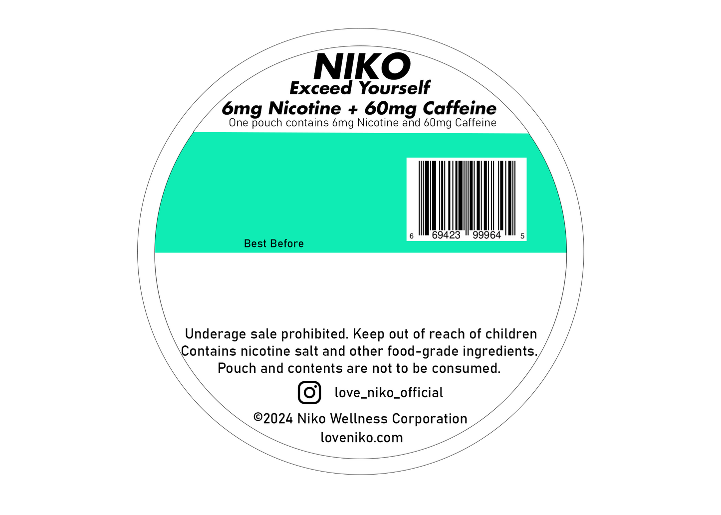 NIKO Wintergreen 6+60